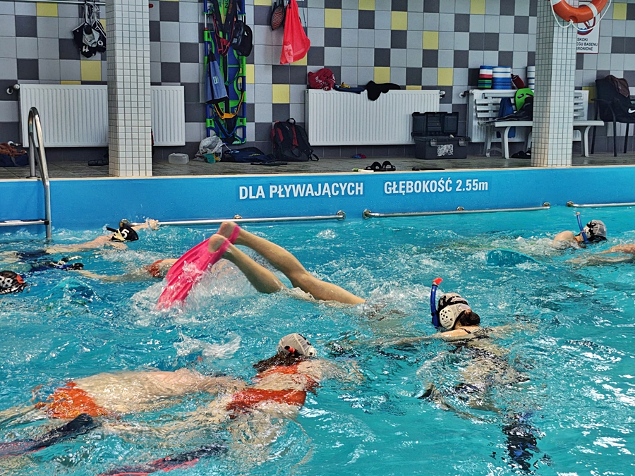 Hokej pod wodą Walenie Siemianowice Śląskie Trening 14 III 2026